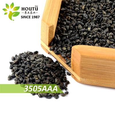 China Low Tea China Powder 3505 Green Tea Loose Price Morocco West Africa for sale