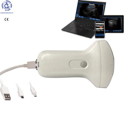 Chine Emergency Mini Wireless USB Color Doppler Probe Ultrasound Device Scanner Convex Probe à vendre