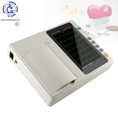 China Adult 3 Channel Metal ECG Electrocardiograme / Pediatric EKG Machine for sale