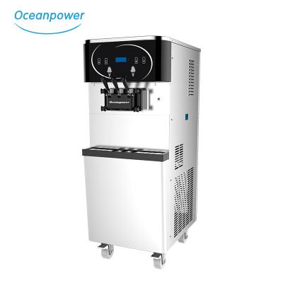 China 165TC / 165THC New Designed Ice Cream Floor Standing Soft Ice Cream Maker Machine Price for sale