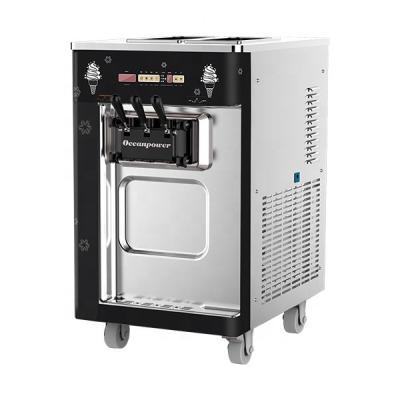 China Snack Factory / Maquina de helado Oceanpower OP132BA soft serve ice cream machine for sale