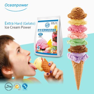 China hard ice cream powder gelato ice cream powder for sale extra hard ice cream powder for sale