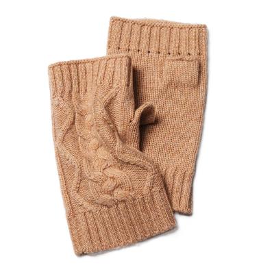 China Autumn And Winter Half-Finger Ladies Warm Fingerless Knitted Jacquard for sale