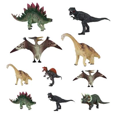 중국 Parent Child Game Archaeology World Plastic Mini Realistic Solid Dinosaur Toys 판매용