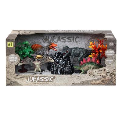 중국 Scene Dinosaur Solid Model Toy PVC Interactive Game For Kids 판매용