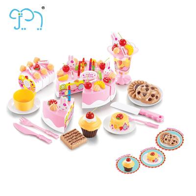 China Birthday Cake Preschool Role Play Toys For Children With ASTM for sale