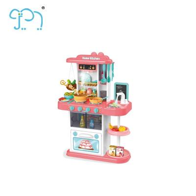 China Luxury Kitchen Preschool Role Play Toys Set ABS Plastic With Spray for sale