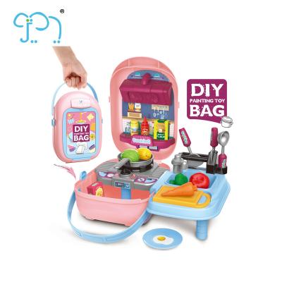 China Household Preschool Role Play Toys Set Baby Kitchen Tableware Plays for sale