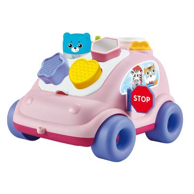 Chine 23*20*14.5CM Cartoon Musical Baby Toy Car With Light And Music à vendre