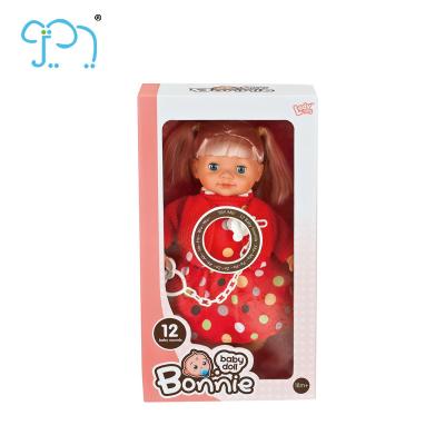 Китай 12 Inch Adoption Silicone Reborn Baby Dolls Battery Operated продается