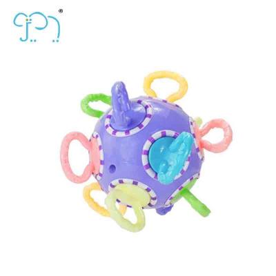 중국 Plastic Safe Baby Toys Rattle Musical Infant Reborn Ball Rattle 판매용