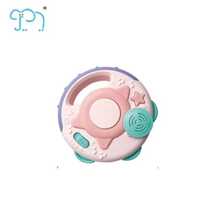 Chine Musical Safe Baby Toys Drum Infant Mini Tambourine With Sounds à vendre