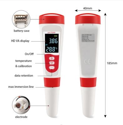 China ph measuring instrument meter meter in pocket,digital ph water light pen or ph sensor with competitive price PH-06 for sale