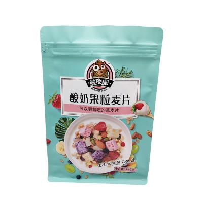 China Wholesale Mylar Matte Surface Smell Proof Resealable Plastic Coffee Ziplock Bag With Design for sale