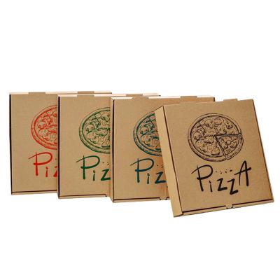 China 6 Inch 8 Inch Biodegradable Disposable Thermal Suit Pizza Box For Cake Take Out Food Delivery for sale