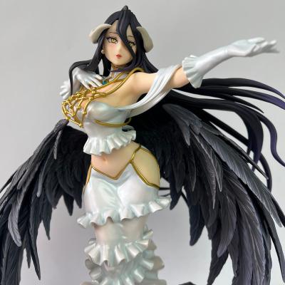 China Present ; plastic model Anime PVC Action Number Toys Overlord Albedo Anime Figure Collectable Cartoon Gift Figure for sale