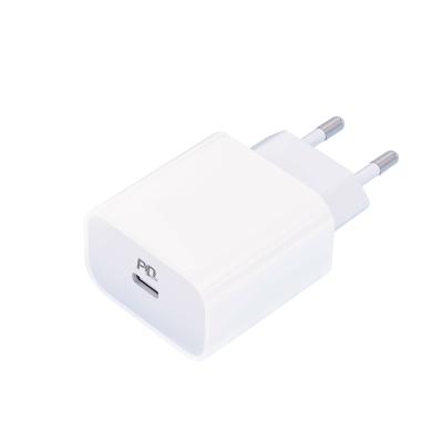 China 20W Palladium Mobile Phone Travel Charger&Adapter High Quality Safe Convenient Portable Fast Charging EU Plug For iPhone oppo for sale