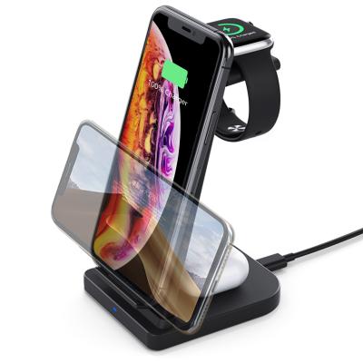 China Mobile Phone GECEN 3 in 1 Mobile Phone Charger 10w Universal Wireless Charger for Mobile Phone for sale