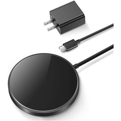 China Magnetic Wireless Earphone Charging Pad Portable 2 in 1 Foldable Charging Pad for sale