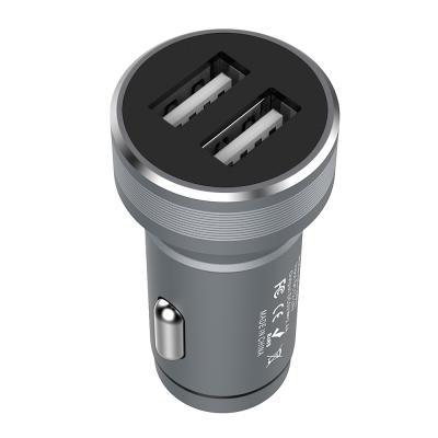 China Cellphones Gecen Car Charger 2 Fast Charging USB Port For Phone for sale