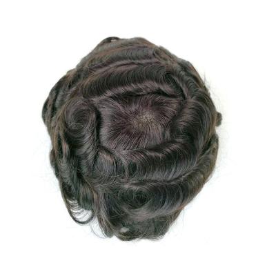 China Cheap And High Quality Freestyle Wig Hair Toupee 6inch Hairpiece Natural Hair for sale