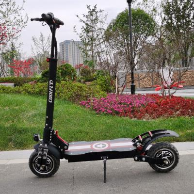 China Popular high quality unisex e scooter 2000W 15Ah adult electric scooter with oversized fender for sale