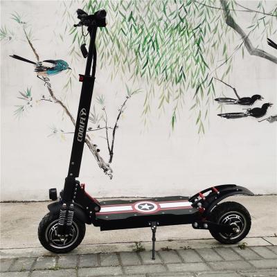 China From EU warehouse 10inch coolfly adult 1000w 1600w 2000w dual wheel electric scooter e scooter par motor for adult CF-D10-2B for sale