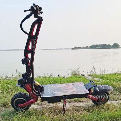 China COOLFLY Unisex China Quickly Off Road PLUS-D11-2 11inch 60V 72v 6000W 8000w Long Range Electric Scooter With Lithium Battery for sale