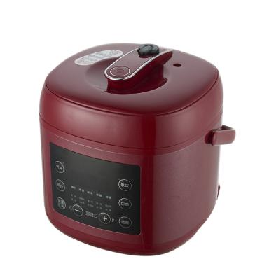 China Hotel Wholesale 5L 100W 220V Stainless Steel Low Sugar Inner Pot Large Capacity And Multifunctional Rice Cooker for sale