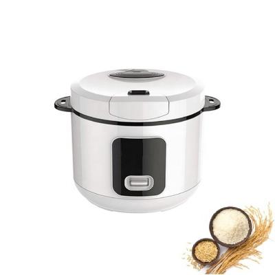 China Household 700W Double Shell 1.8L Mechanical Mini Rice Cooker Plastic Aluminum Coating Inner Pot for sale