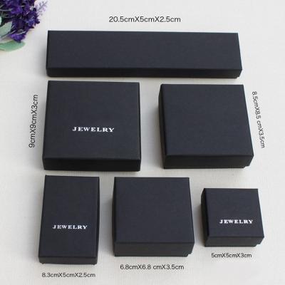 China Luxury Custom Hard Paper Ring Box Jewelry Box Gift Packaging Earring Necklace Fashion Fancy Cosmetic Bags for sale