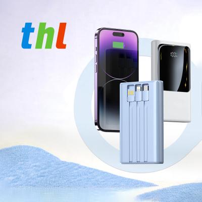 China Hot Selling Fast Charging 10000 mAh Led Digital Display Power Bank 20w Fast Charging Cable Portable Phone Power Bank for sale