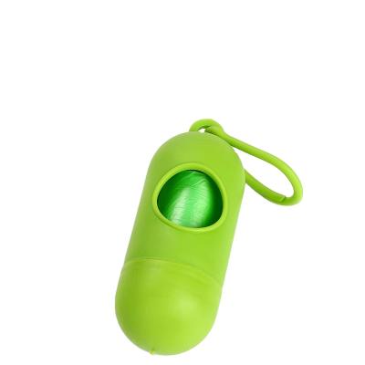 China Recycled Tote and Roll Core Whole Sale Customized Biodegradable Poop Bag Dispenser Dog Poop Bag Holder for sale