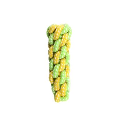 China Braided Sustainable Safe Stuff For Little Puppy Rope Toys For Play Chew Teething Pet Toy for sale