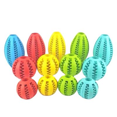 China Sustainable Interactive Puzzle IQ Ball For Small Medium Large Dog Chew Balls Durable Dog Ball Rope Toys for sale