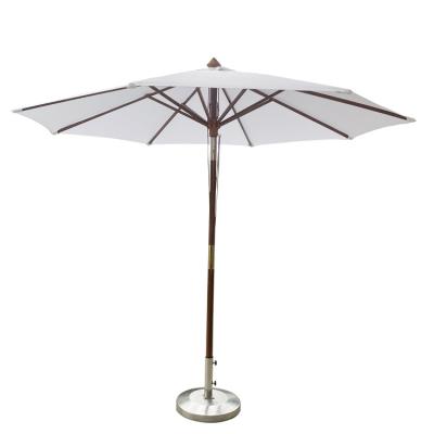 China Wholesale Price Modern Custom Luxury Outdoor Patio Garden Beach Fold View Wooden/Aluminum Umbrella for sale