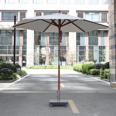 China Modern 3M Pulley System Wood Frame Umbrella Sonnenschirm Macrame for sale