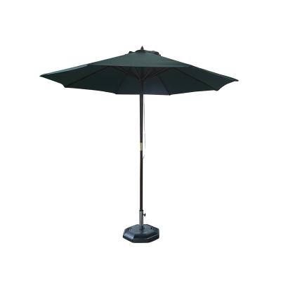 China Restaurant Modern Waterproof Umbrella Outdoor Wooden Parasol For Outdoor Garden Parasol for sale