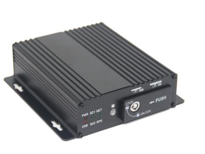 China Lightweight 720P SD Mobile DVR Double SD Card 4 Channels for sale