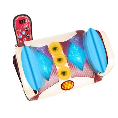 China High End Body Tech Manufacturing Convenient Back Stretcher Heat Household Back Waist Massager for sale