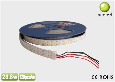 China 5050 IP20 no impermeabilizan blanco caliente flexible llevada de las luces de tira/blanco en venta