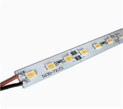 China Las luces de tira llevadas rígidas IP20 5630 con los 72leds/M no impermeabilizan la tira rígida llevada en venta