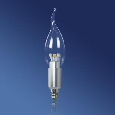 China 3W 2800K - 6500K E12 Dimmable 5630 conduziu ampolas da vela para a jóia, iluminação da atmosfera à venda