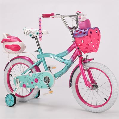 China Steel Kids Driving Bike New Design 20 Inch Student Children Bike For Kids 9-11 Girls for sale