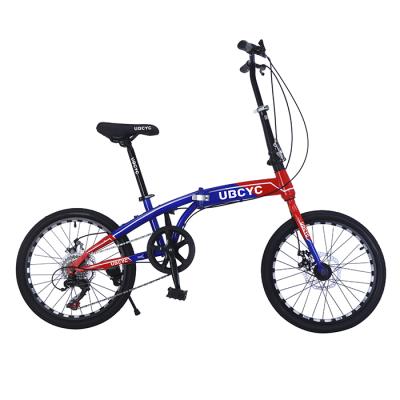 China Wholesale 20 Inch Steel Folding Bike/Good Quality 21 Speed ​​Steel Mini Folding Bicycles For Adult/Cheap CE Foldable Cycle From China for sale