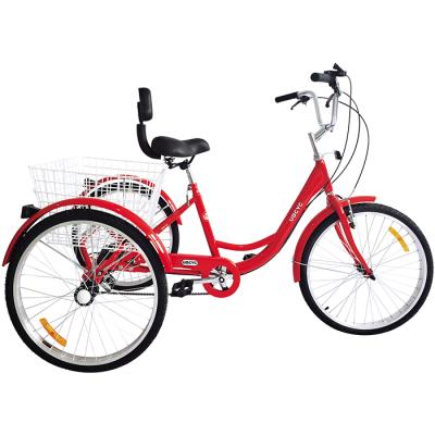 China Aluminum Adults de Para de triciclo bicycles trike wheels/bicycle 3 pedal adult cargo tricycle/cheap adult cargo tricycle for sale for sale