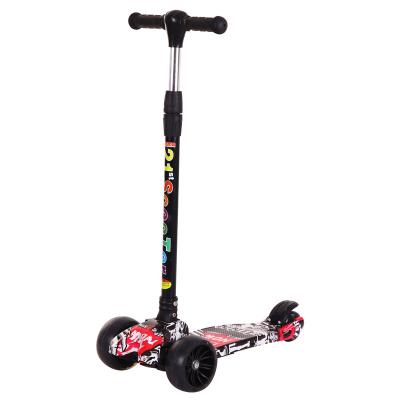 China China Wholesale Plastic Baby Kids Scooter 3 Wheel Foot Scooter Adjustable Cheap Child Scooter for sale