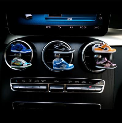 China New Arrival Sports SB Soak Off Shoes Toys Car Model Air Freshener With Car Air Vent Perfume Decoration for sale