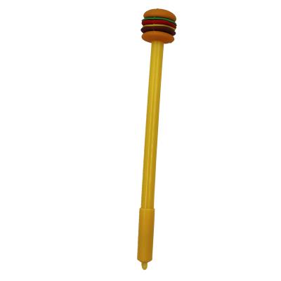 China High Quality Fast Food Hot Toys Hamburger Agriculture Farming Pencil Model Topper With Kids Office School Stationery Pen Topper for sale