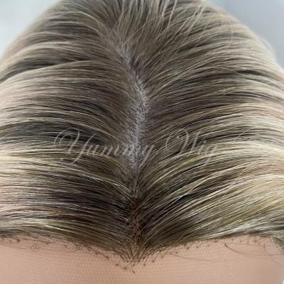 China High Grade Natural Straight Super Soft Transparent Lace Frontal Wigs Medical Use For Cancer Patient for sale